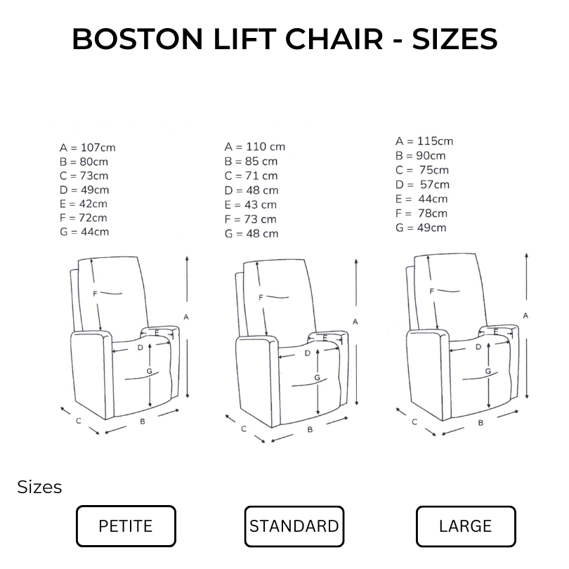 Boston Lift Chair - Large