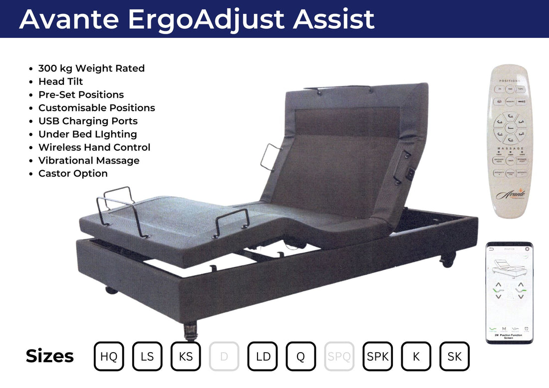 Ergo Assist Adjustable Bed Base