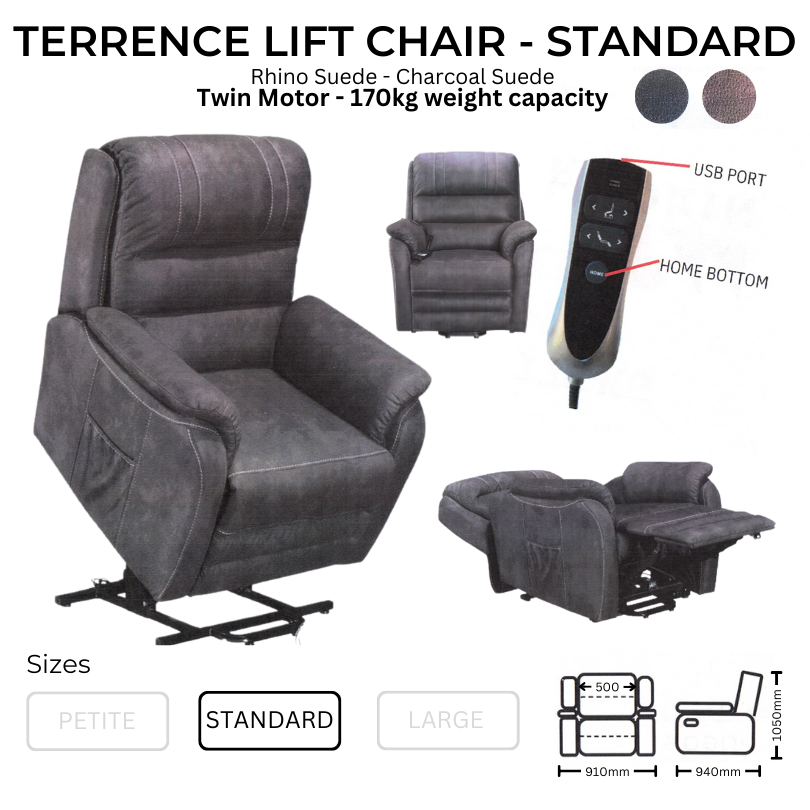 Terence Lift Chair - Standard